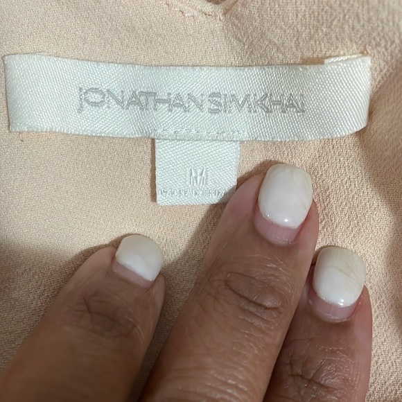 Jonathan Simkhai Soft Beige Blouse - Picture 2 of 13